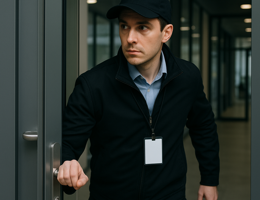 When Cybersecurity Fails at the Front Door